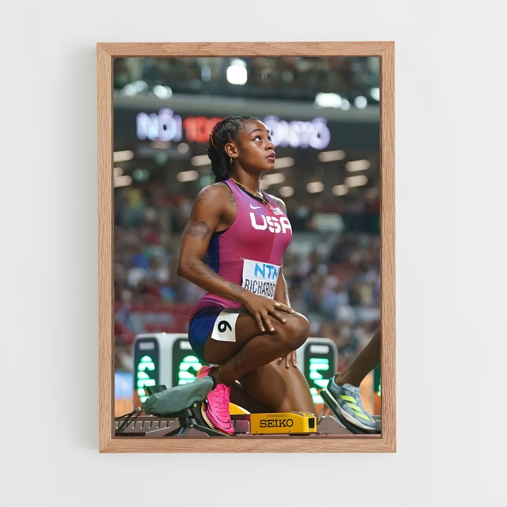 Poster Esprit de Champion – affiche Athlétisme (vue 4)
